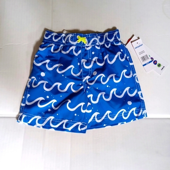 Wippette Toddler Wave Swim Trunks. Size 2 Toddler. - Picture 5 of 6